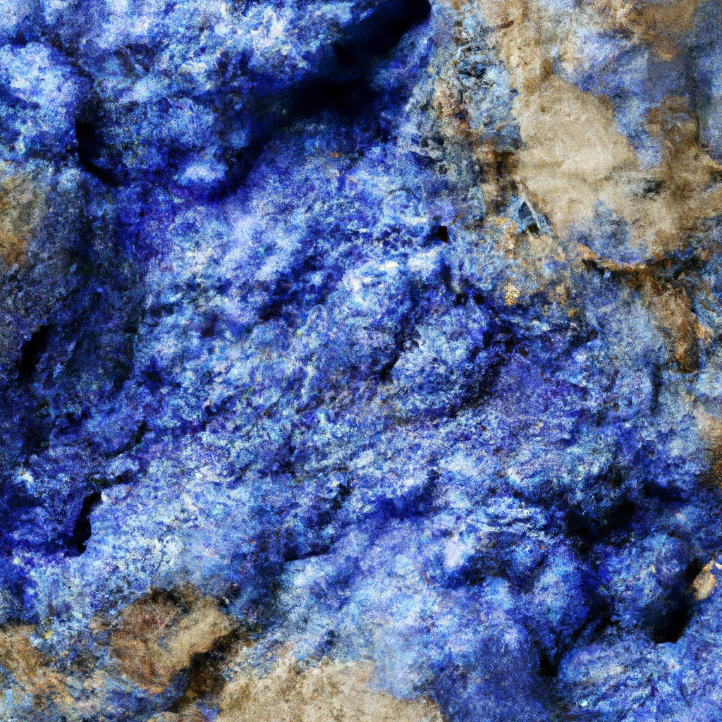 Pierre Azurite brute