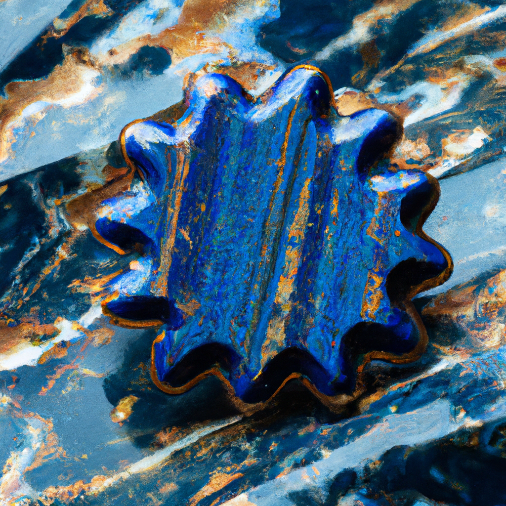 Bijou en Azurite