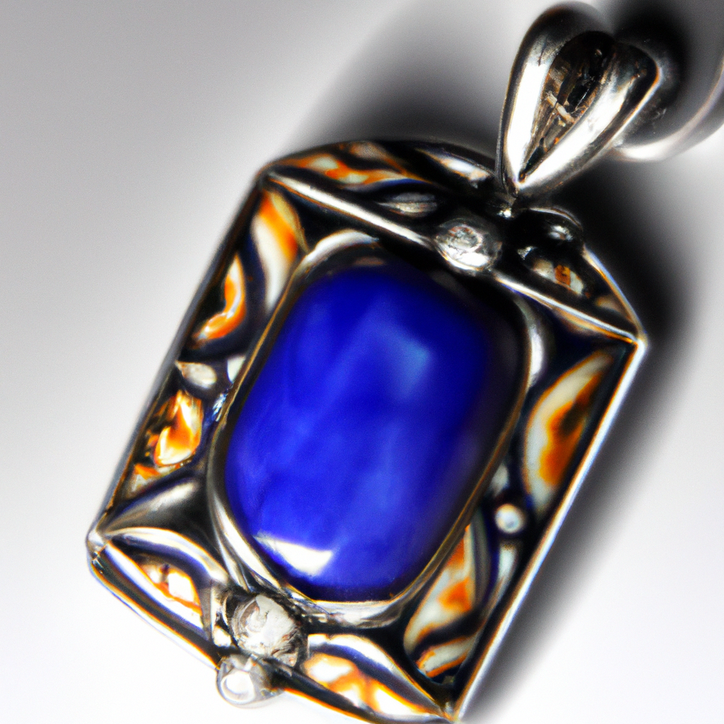 Bijou en Lapis lazuli