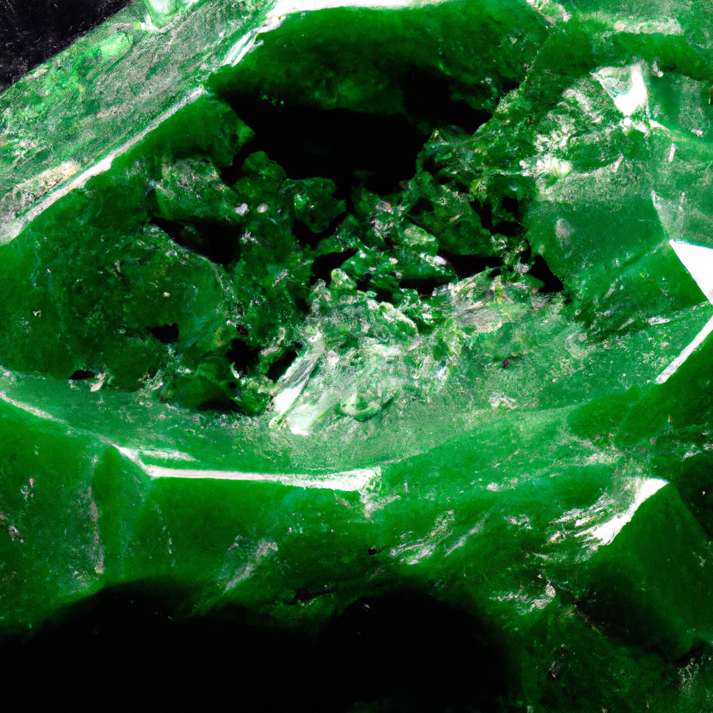 Pierre Émeraude brute