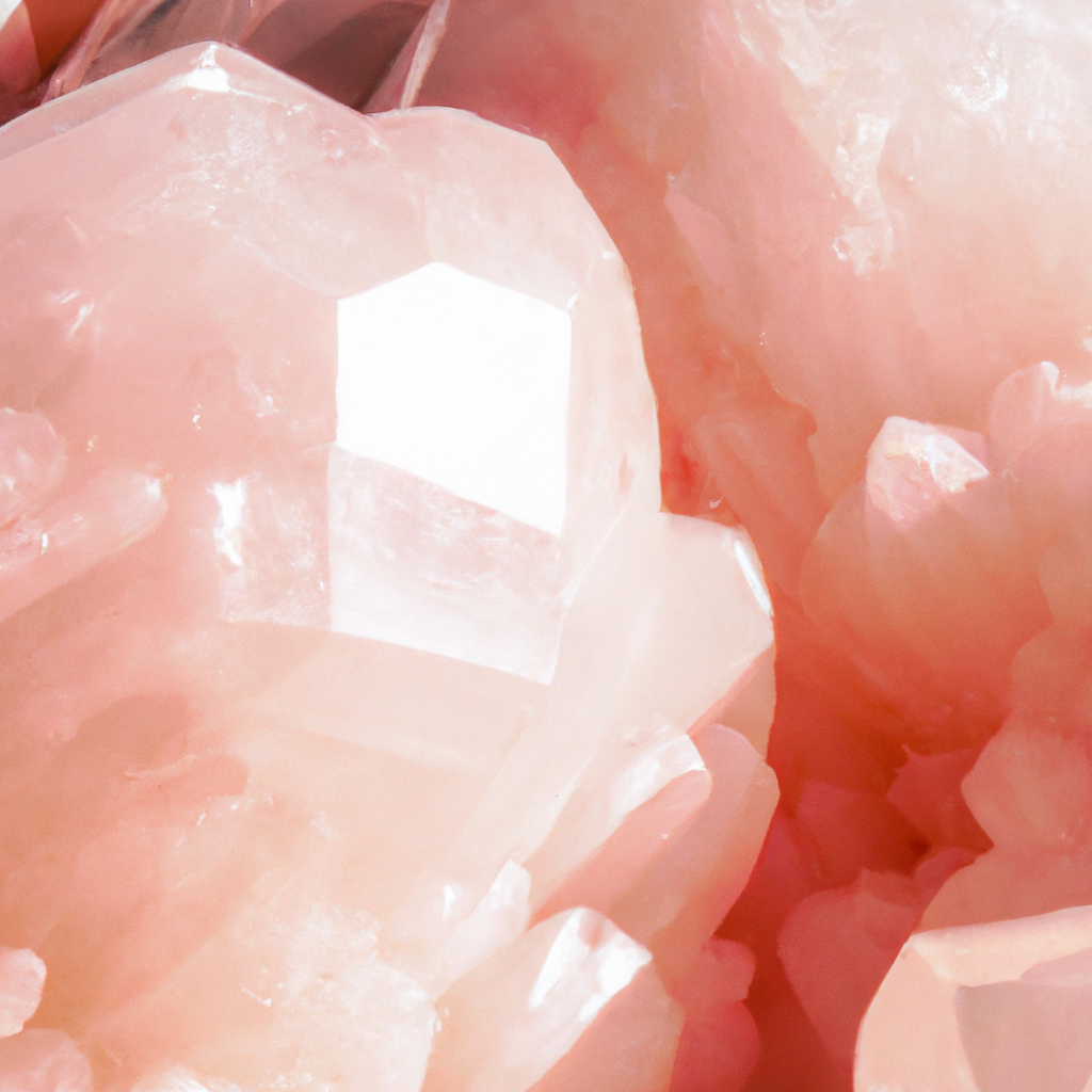 Pierre Quartz rose polie