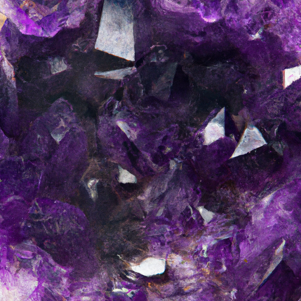 Pierre Améthyste polie