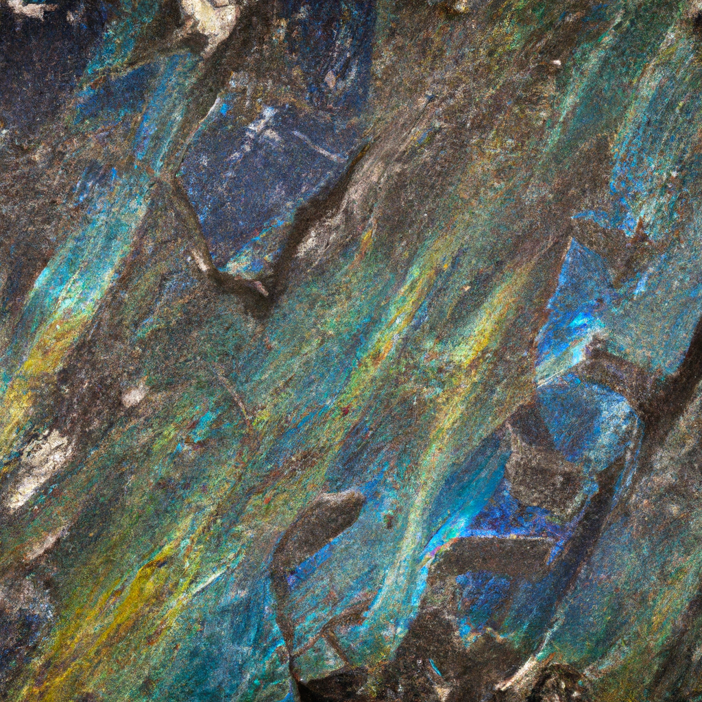 Pierre Labradorite polie