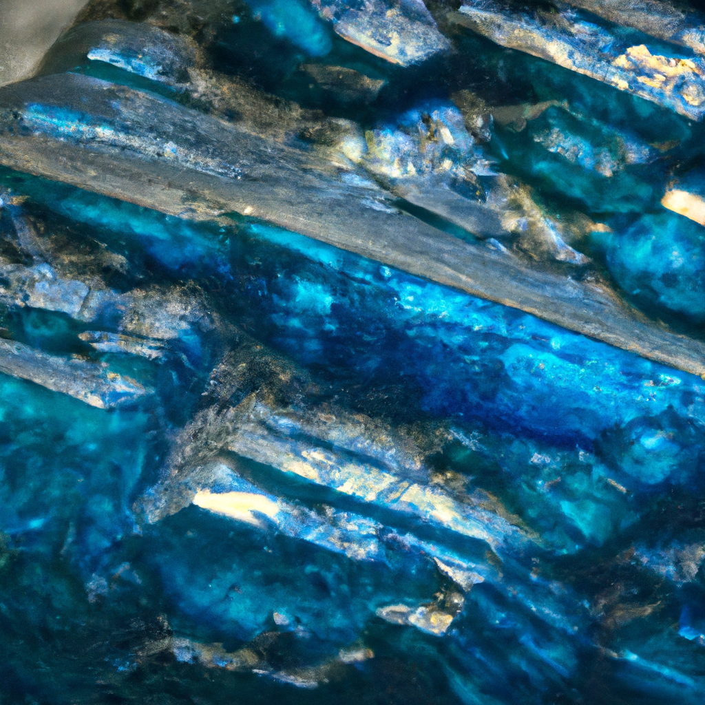 Pierre Kyanite polie