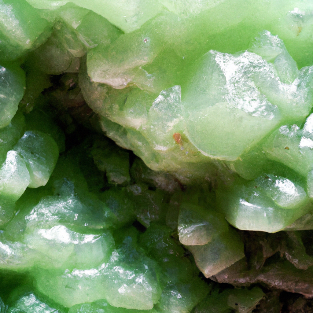 Pierre Prehnite brute