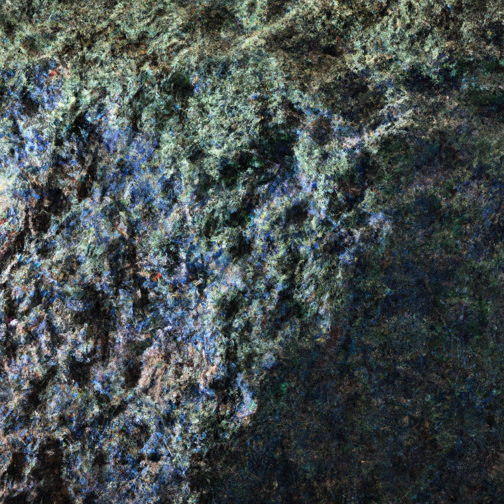 Pierre Dumortiérite polie