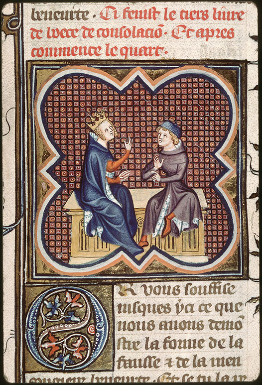 Portrait de Anicius Manlius Severinus Boethius