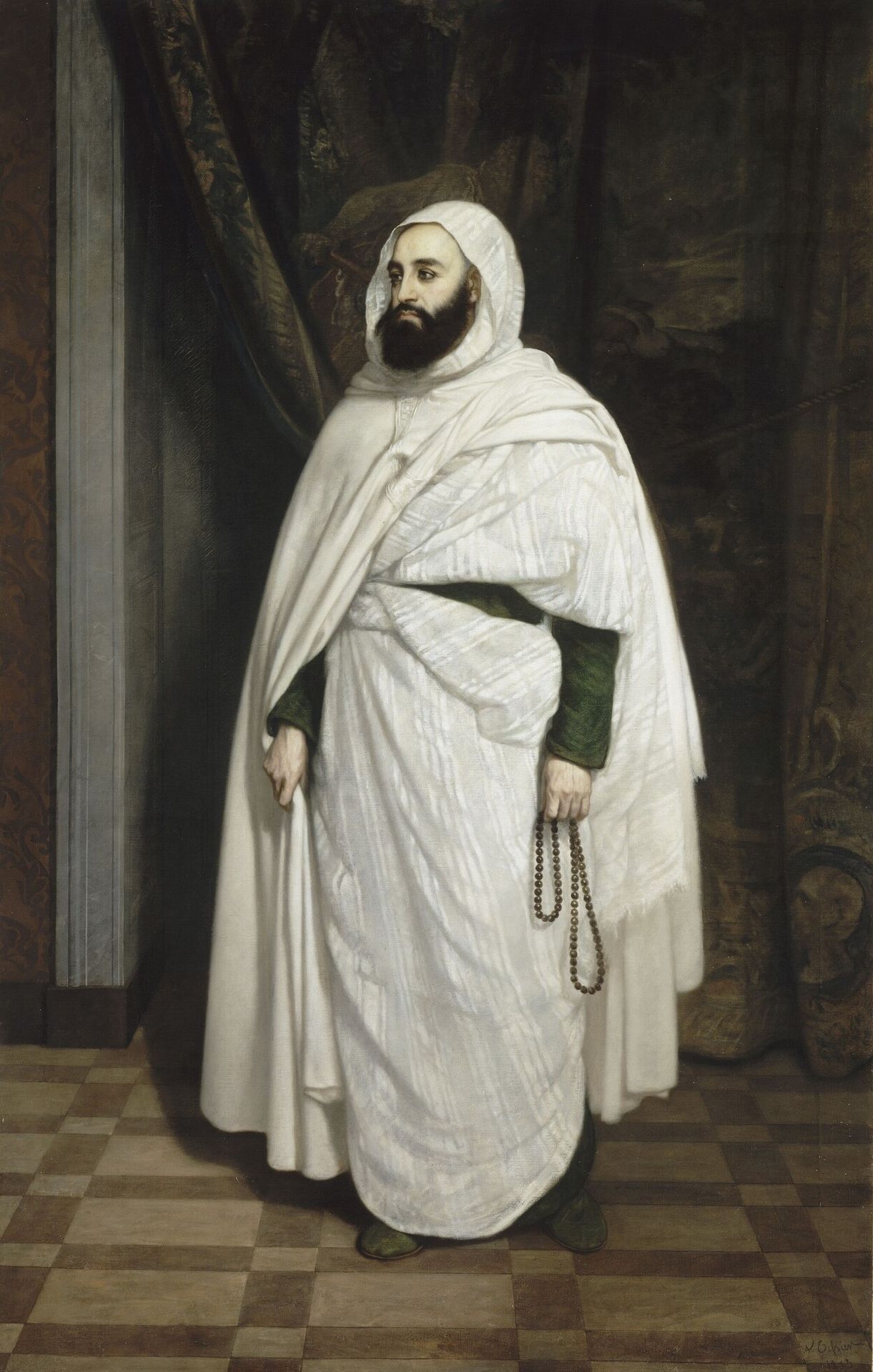 Portrait de Abdelkader Ibn Mahieddine El-Hassani