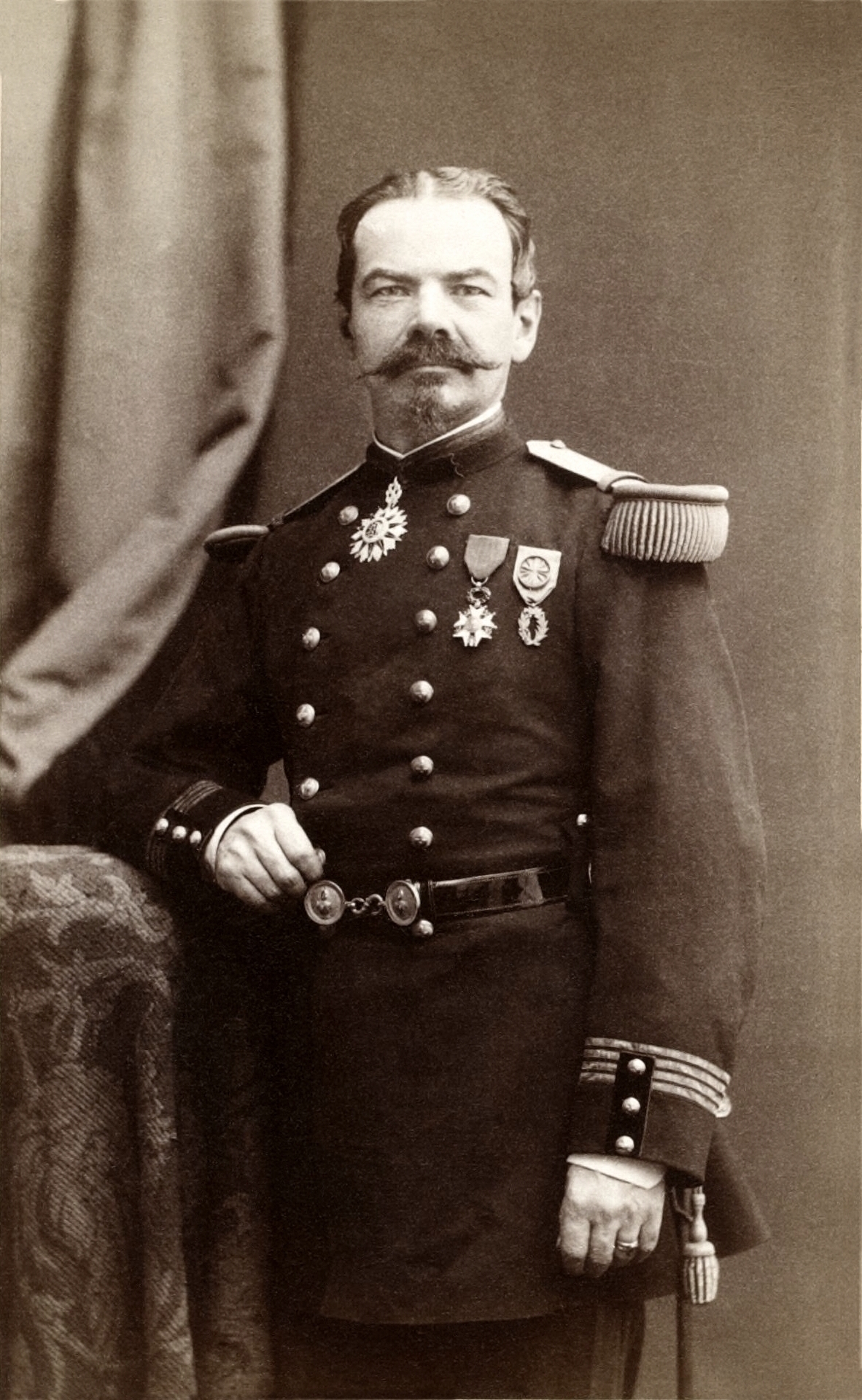 Portrait de Eugène Auguste Albert de Rochas d'Aiglun