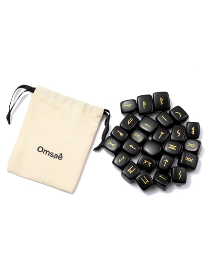 Runes en Obsidienne noire 1