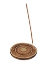 Socle porte-encens Fleur de vie 2