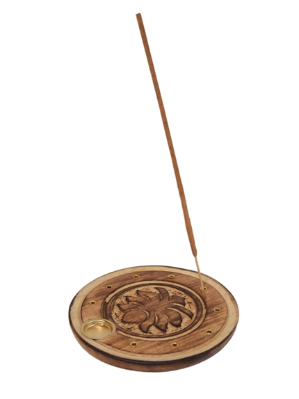 Porte-encens rond Bâton et Cône Lotus 2