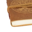 Grimoire en cuir Camel Arbre de vie - Petit Format 5