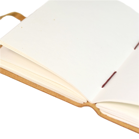 Grimoire en cuir Camel Arbre de vie - Petit Format 6
