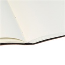 Grimoire en cuir Acajou Fleur de vie - Grand Format 8