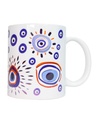 Tasse en céramique Oeil de Nazar Blanche 2