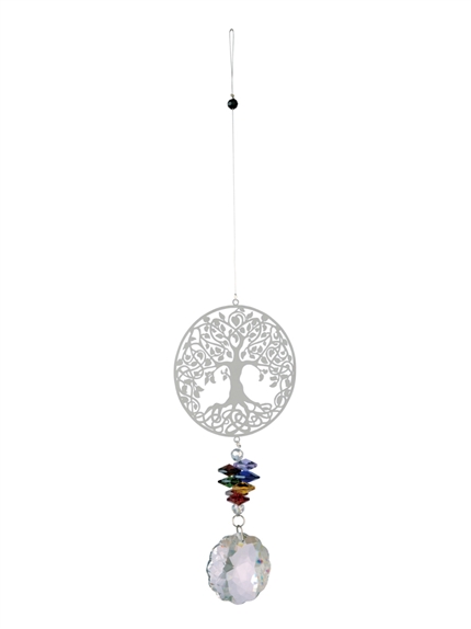 Mobile Attrape-soleil Cristal Arbre de vie 41 cm 2