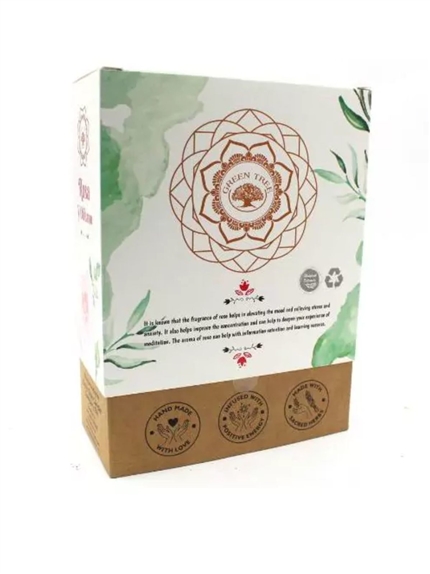 Encens Green Tree Botanical Rose & Oliban 5