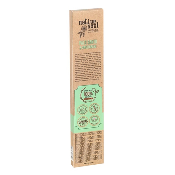 Encens Green Tree Native Soul Palo Santo & Foin d'odeur - 15 grs 4