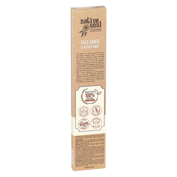 Encens Green Tree Native Soul Palo Santo & Sauge du Désert - 15 grs 4