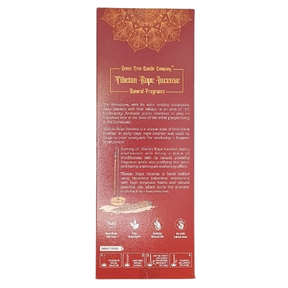 Encens cordelette avec porte-encens - Herbes de méditation Tibétaines 5