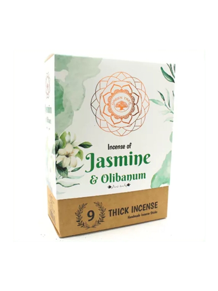 Encens Green Tree Botanical Jasmin & Oliban 4