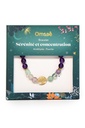 Bracelet Perles rondes 8 mm Fluorite et Améthyste Charm Arbre de vie 2
