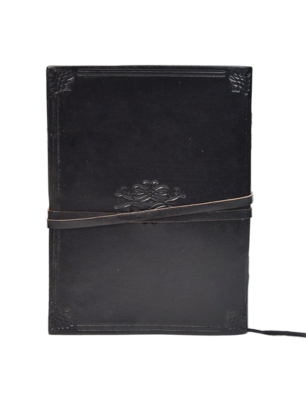 Grimoire en Cuir Pentacle 3