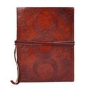 Grimoire en Cuir Triple Lune 8