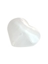 Coeur en Sélénite Blanc 2