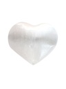 Coeur en Sélénite Blanc 3