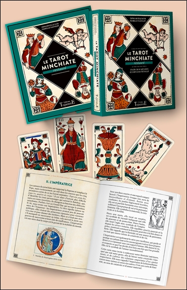 Le Tarot Minchiate restauré - Un jeu de 97 arcanes et son livre détaillé - Coffret 4
