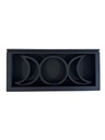 Support en bois et porte-carte de Tarot Triple Lune - Noir 2