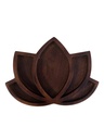 Support en bois Lotus - Naturel 2