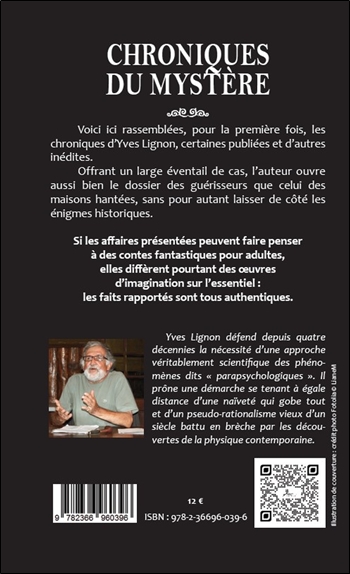 Chroniques du mystère - Du spiritisme au Masque de Fer 2