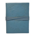 Grimoire en cuir Elément Eau 9