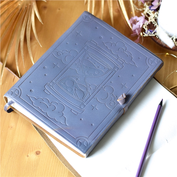 Grimoire en cuir Elément Air 7