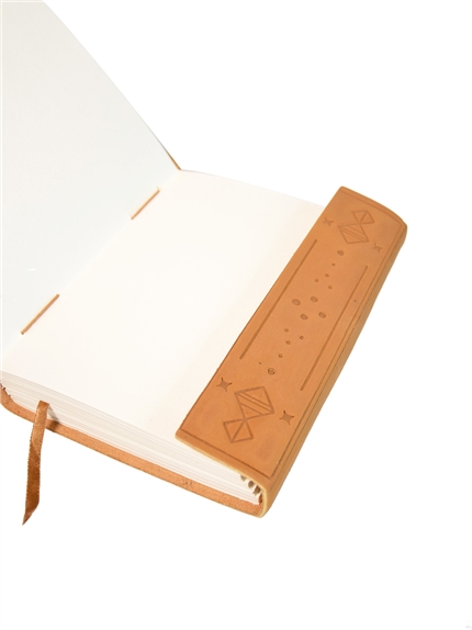 Grimoire en cuir Elément Feu 4