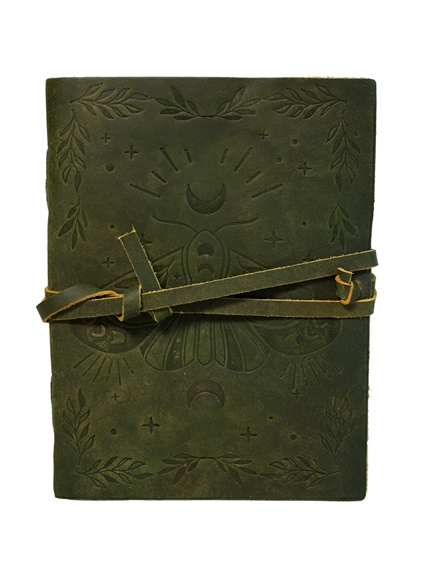 Grimoire en cuir Elément Terre 2