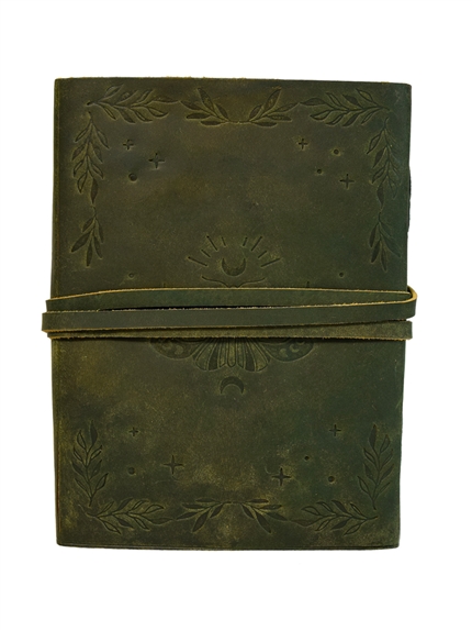 Grimoire en cuir Elément Terre 3