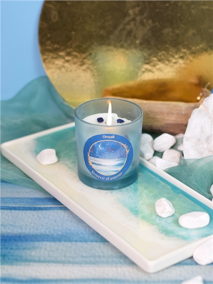 Bougie Lithothérapie Source d'Amour 2
