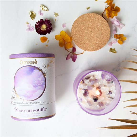 Bougie Lithothérapie Nouveau Souffle 8