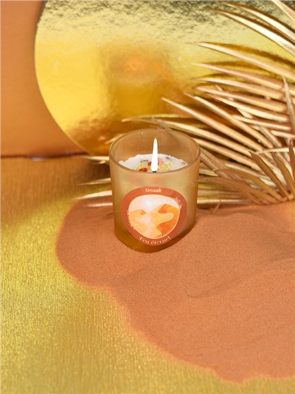 Bougie Lithothérapie Feu Éternel 2