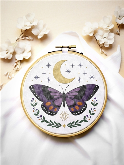 Coffret Broderie Papillon 2