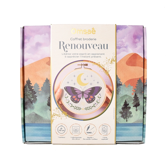 Coffret Broderie Papillon 7