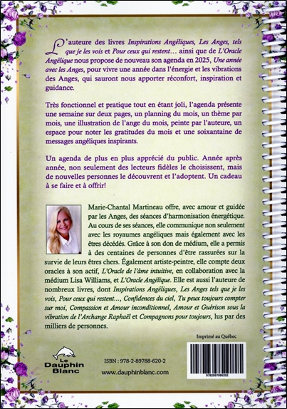 Une année avec les Anges - Agenda 2025 2
