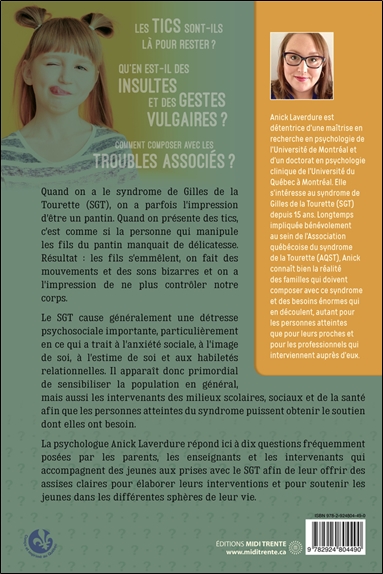 Le syndrome de Gilles de la Tourette chez l'enfant et l'adolescent - 10 questions sur... 2