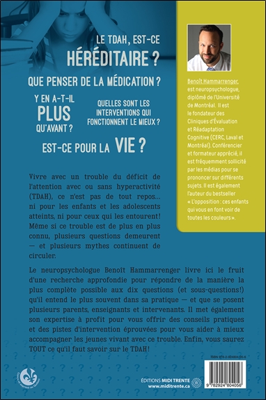 Le TDAH chez l'enfant et l'adolescent - 10 questions sur... 2