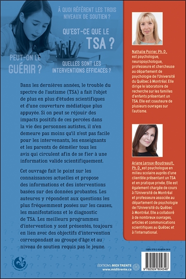 Le trouble du spectre de l'autisme chez l'enfant et l'adolescent - 10 questions sur... 2