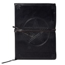 Grimoire en Cuir Pentacle 9